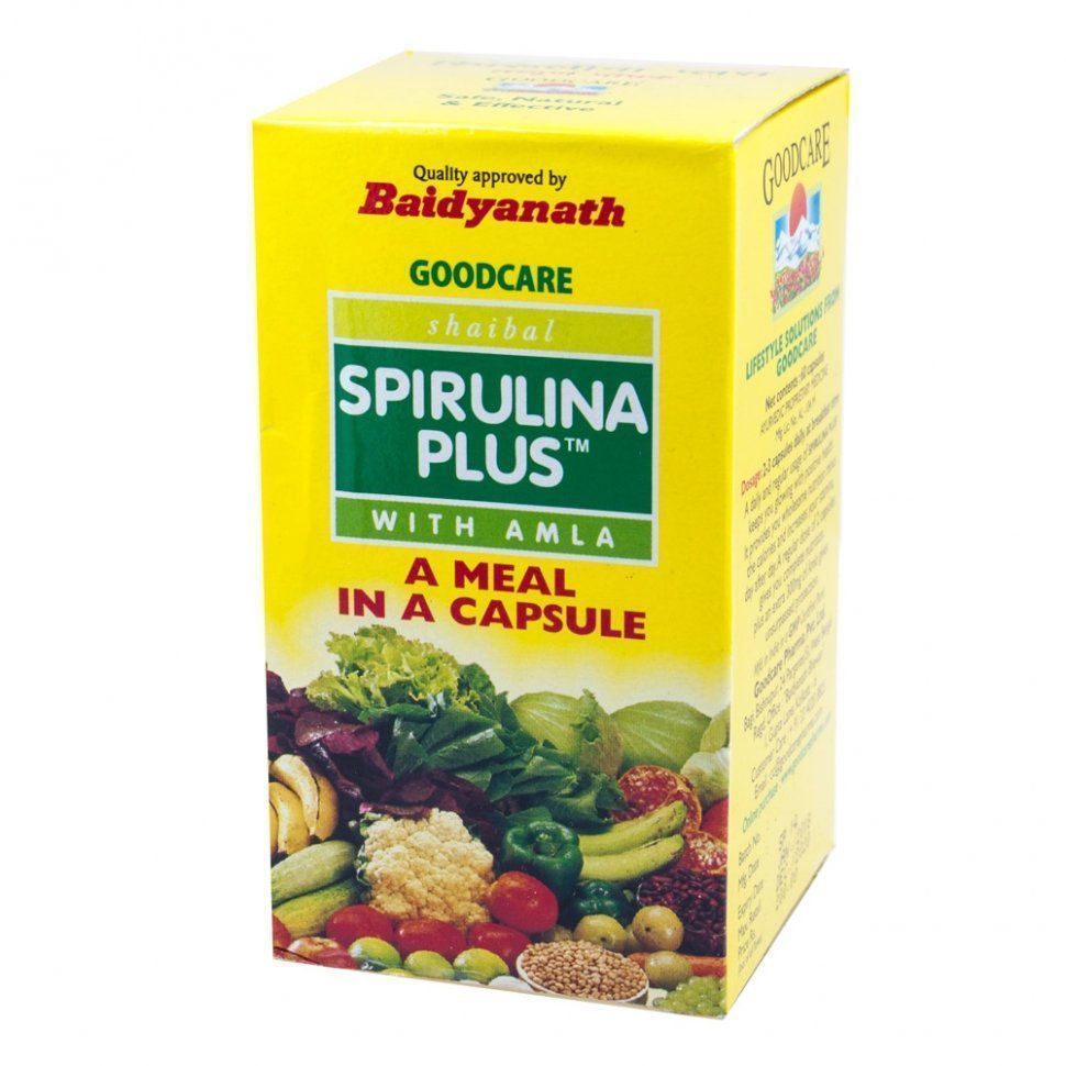 Spirulina Plus with Amla Goodcare Baidyanath (��������� ���� � ����� ������� ���������) (60 ���c��)