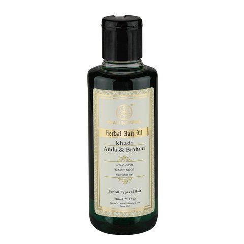 ����������� ����� ��� ����� ����� ����� � ������ Herbal Hair Oil Amla & Brahmi Khadi (�����) 210��