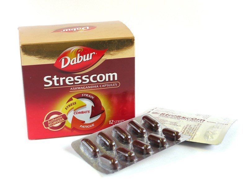 Ashwagandha Stresscom Dabur (��������� ���������� �����) (10 ������)