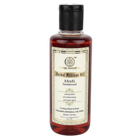 ��������� ����� ������� Sandalwood Massage oil Khadi (�����) 210��