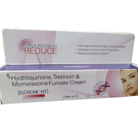 Hydroquinone + Tretinoin + Mometasone Furoate Cream Elosone-HT (���� ������������ �������� � ������������ 2% � ����������� 0.025%) 15��