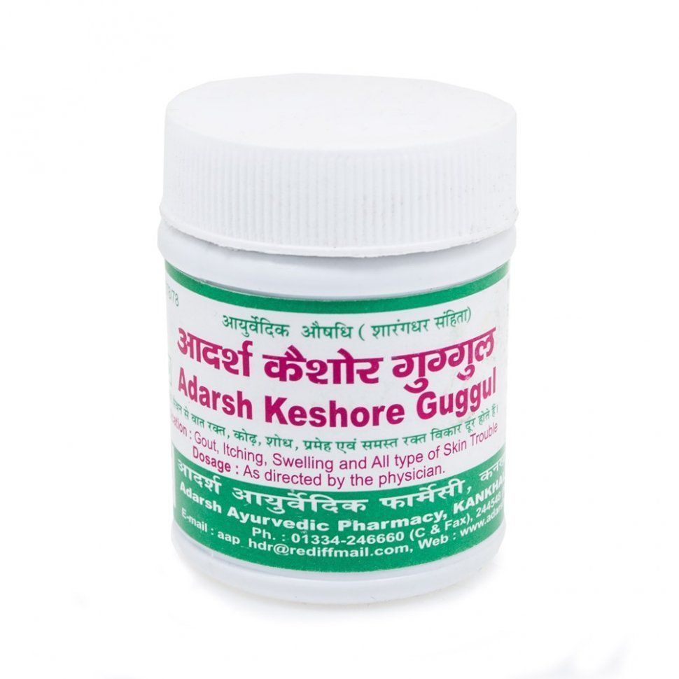 Kaishore Guggul Adarsh (������ ������ �����) 40�� (~110 ��������)