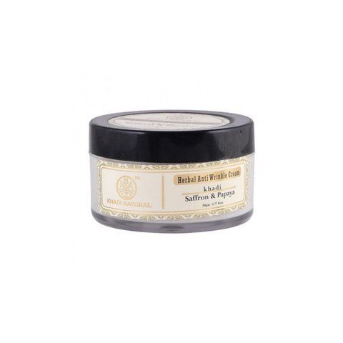 ���� ������ ������ ������ � ������ Saffron & Papaya anti wrinkle cream with shea butter Khadi (�����) 50��