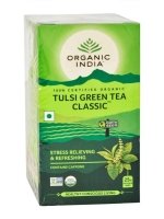 Tulsi Green Tea Classic Organic India (���� ������� ��� ������������ ���������� � ������������ ������� �����) 25 ���������