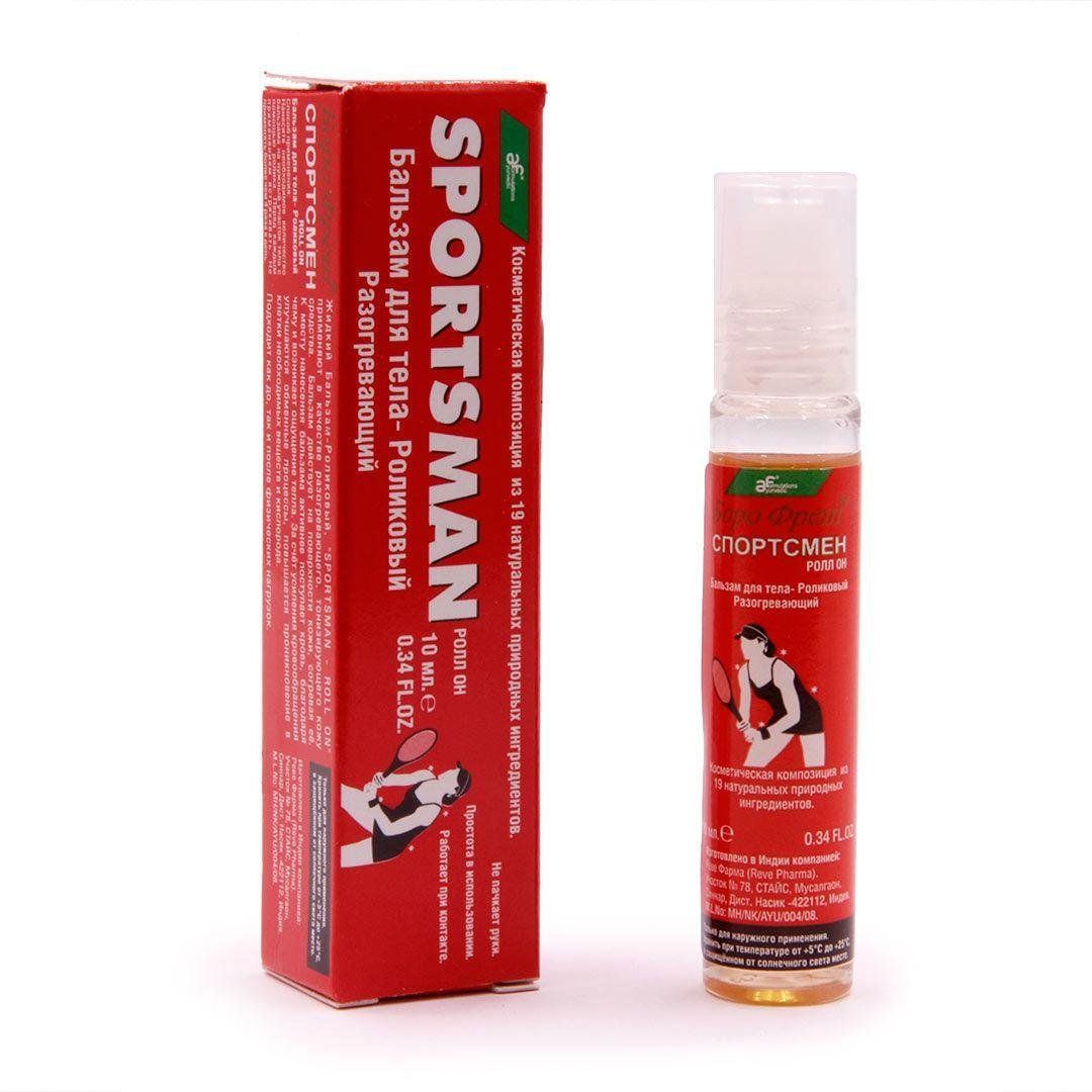 SPORTSMAN ROLL-ON Ayurvedic Formulations (��������� ������� ��������� �������� �����������) 10��