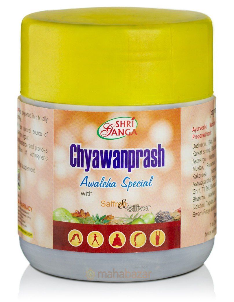 Chyawanprash with Saffron & Silver Shri Ganga (��������� � �������� � �������� ��� �����) 500��