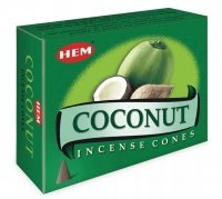 Incense Cones Coconut Hem (���������� ������ ����� ���) 10��