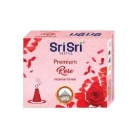 Premium Rose Incense Cones Sri Sri Tattva (���������� ������ ������� ���� ��� ��� ������) 25��