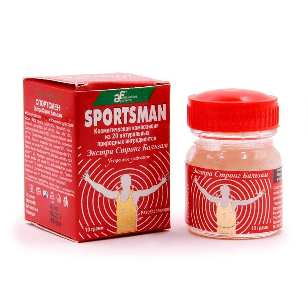 SPORTSMAN Extra Strong Balm Ayurvedic Formulations (��������� ������������� ������� �������� ����������) 10�