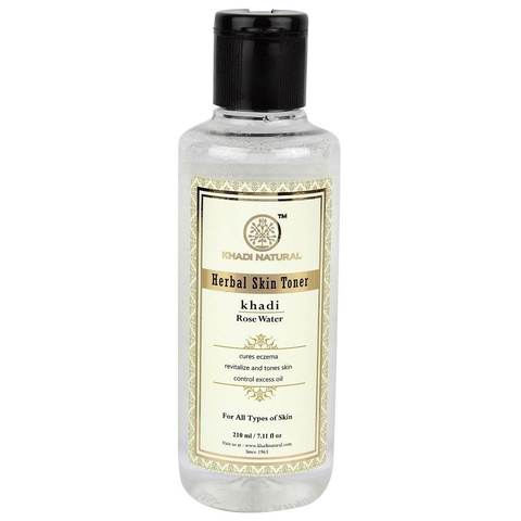 ������� ���� ����� Rose water herbal skin toner Khadi (�����) 210��