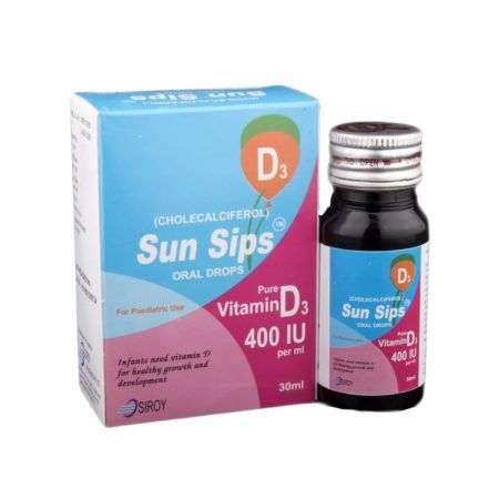 ����� ������� D3 Sun Sips 400 IU (������ ������� �3 ��� ���� 400 IU) 30 ��