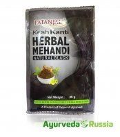 Kesh Kanti Herbal Mehandi Natural Black Patanjali (������ ������ ��� ����� ��� ����� ����������) 20��