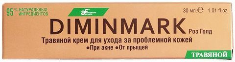 ���� DIMINMARK ROSE GOLD Herbal Skin Care Cream Ayurvedic Formulations (��������� ��� ����  �������� ����������) 30��