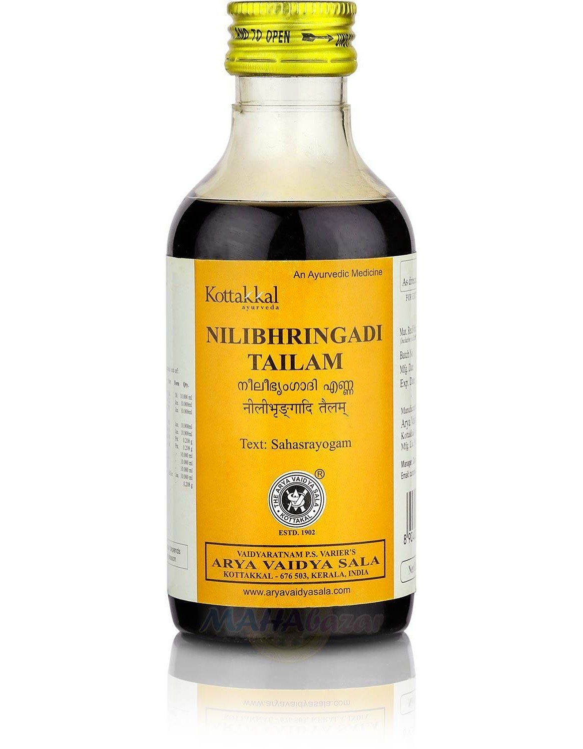 ����� ��� ����� Nilibhringadi Tailam Kottakkal Ayurveda (������������� ������ ���������) 200��