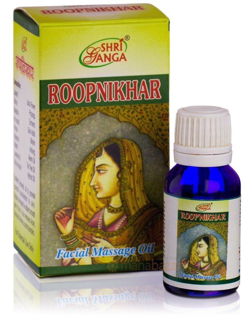 ����� ��� ���� Roopnikhar Facial Massage Oil Shri Ganga (��������� ��� �����) 15��