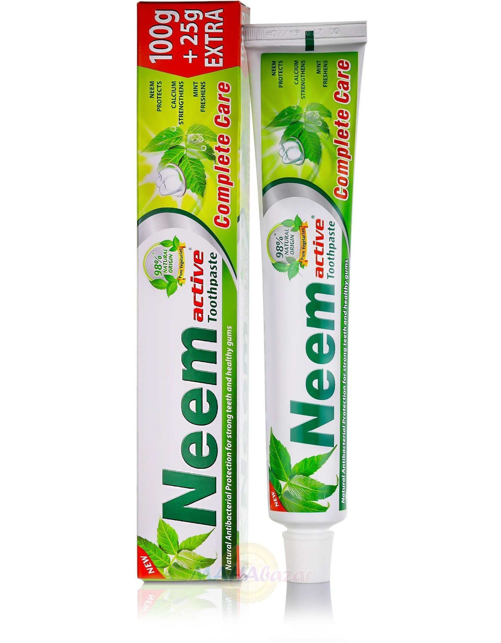 ������ ����� Neem Active Toothpaste Jyothy Laboratories ltd (��� ����� ������ �����������) (100�� + 25��)