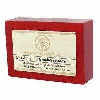 ���� Strawberry Soap Khadi Natural (���� �������� ����� �������) 125��