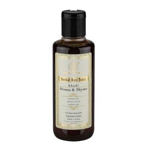 ����� ��� ����� ����� ��� � ������ Herbal Hair Tonic Henna & Thyme Paraben free Khadi (�����) 210��