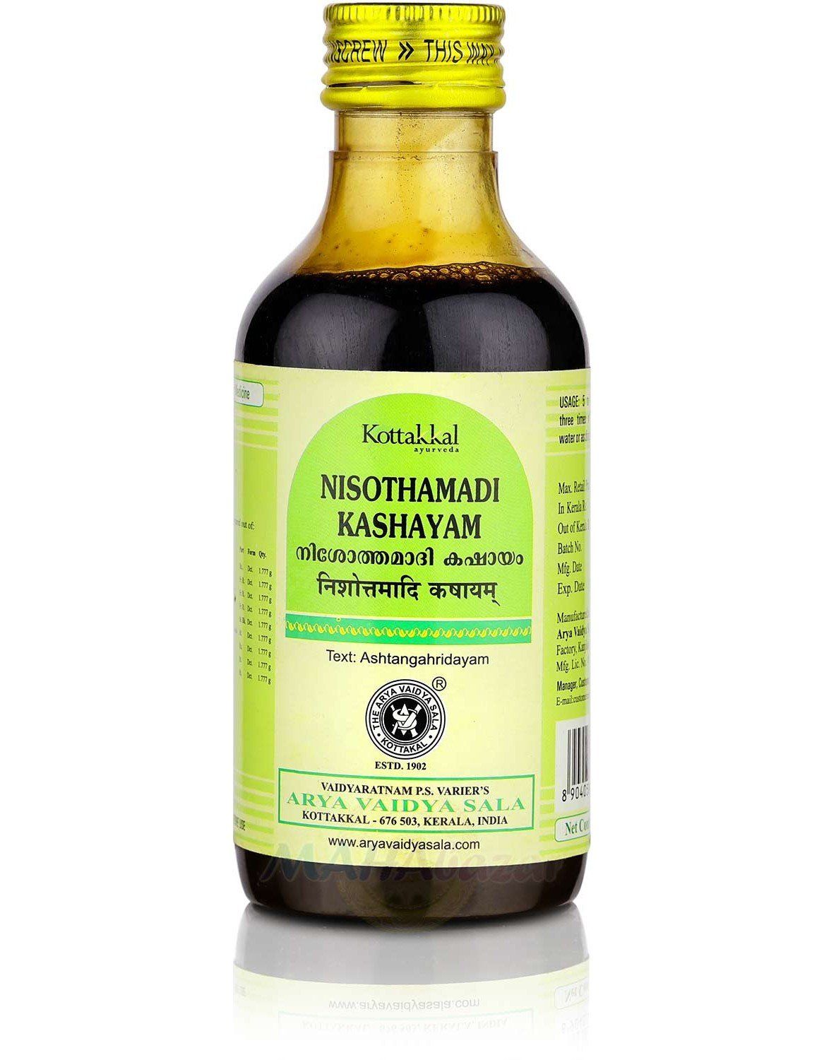 Nisothamadi Kashayam Kottakkal Ayurveda (����������� ������ ���������) 200��