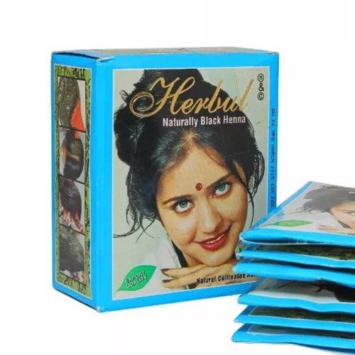 ����������� ��������� ��� Naturally Black Herbal Henna Herbul (����������� ������) (6 ��������� �� 10��)