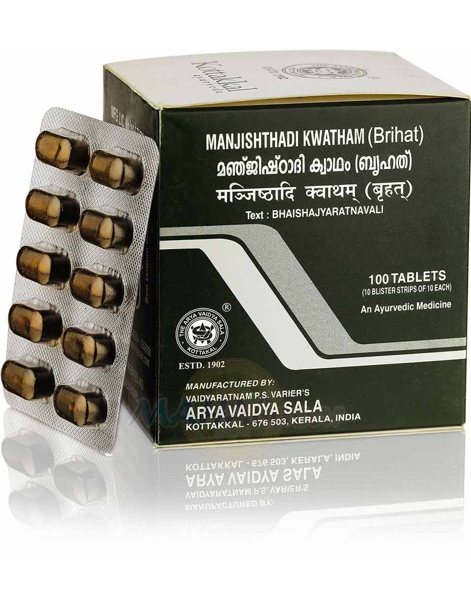 Manjishthadi Kwatham Kottakkal Ayurveda (������������ ������� ���������) (100 ��������)