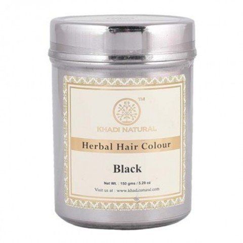 ��� ��� ����� ������ Herbal hair colour black Khadi (�����) 150��