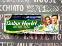 Herbl intense fresh mint and lemon, Dabur (������ ����� ������� ���� � �����, ��� ��������� � �������), 150 ��.