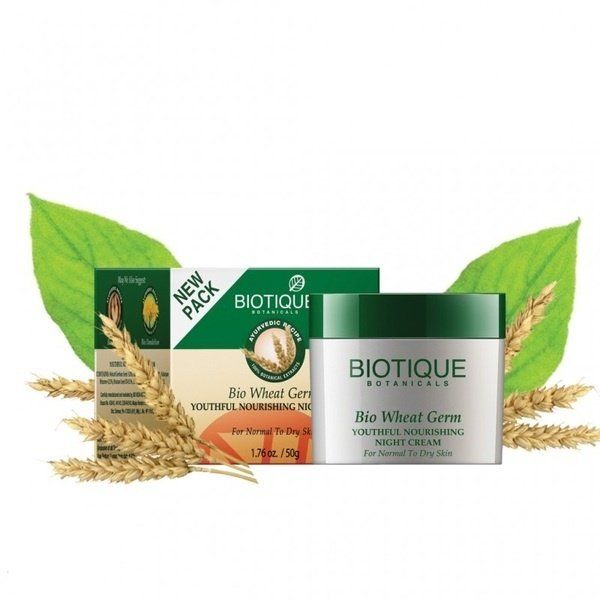 ���� ��� ���� Bio Wheat Germ Night Cream Biotique (������) 50��