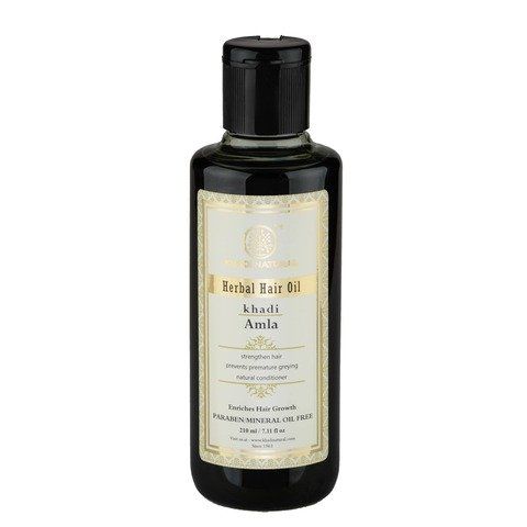 ����� ��� �������������� ����� ������ Herbal Hair Oil Amla Khadi (�����) 210��