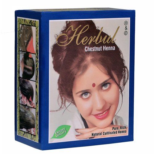 ����������� ��������� ��� Chestnut Herbal Henna Herbul (������) (6 ��������� �� 10��)