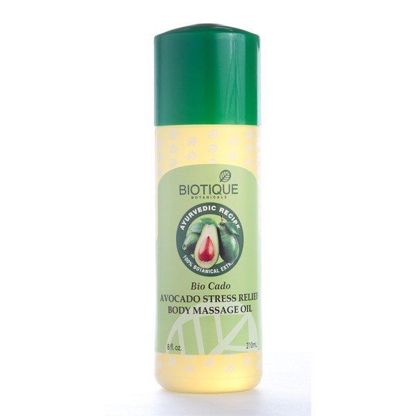 ��������� ����� ��� ���� � ������� Bio Cado Avocado Stress Relief Body Massage Oil Biotique (������) 210��