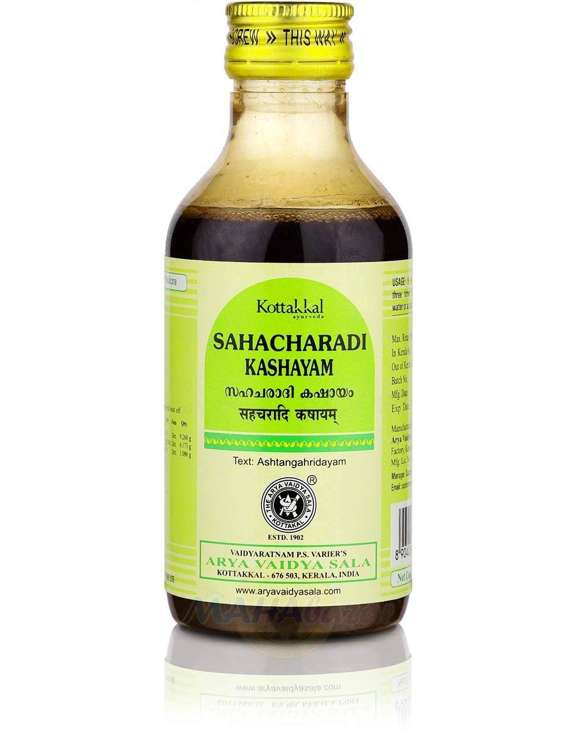 Sahacharadi Kashayam Kottakkal Ayurveda (���������� ������ ���������) 200��