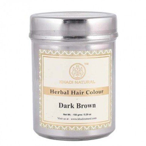 ��� ��� ����� �����-���������� Herbal hair colour dark brown Khadi (�����) 150��