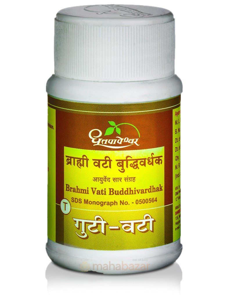Brahmi Vati Buddhivardhak Dhootapapeshwar (������ ���� ������������� �������������) (60 ��������) 