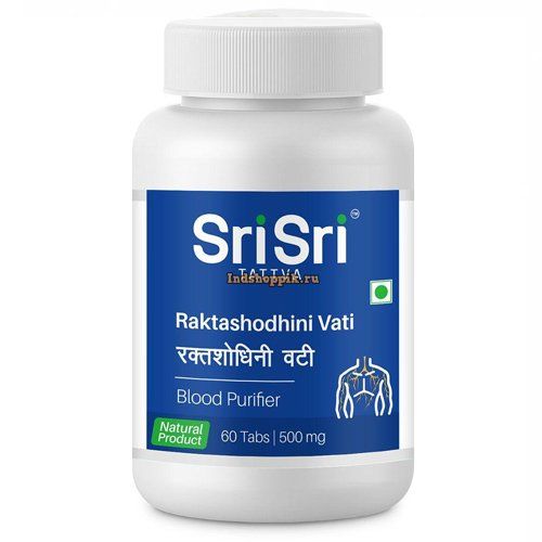 Raktashodini Vati Sri Sri Ayurveda (������������ ���� ��� ���) (60 ��������)