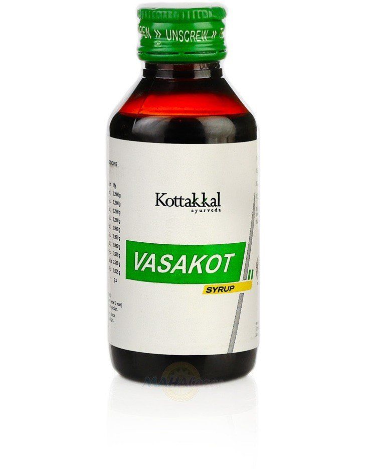 Vasakot Syrup Kottakkal Ayurveda (������� ����� ���������) 100��