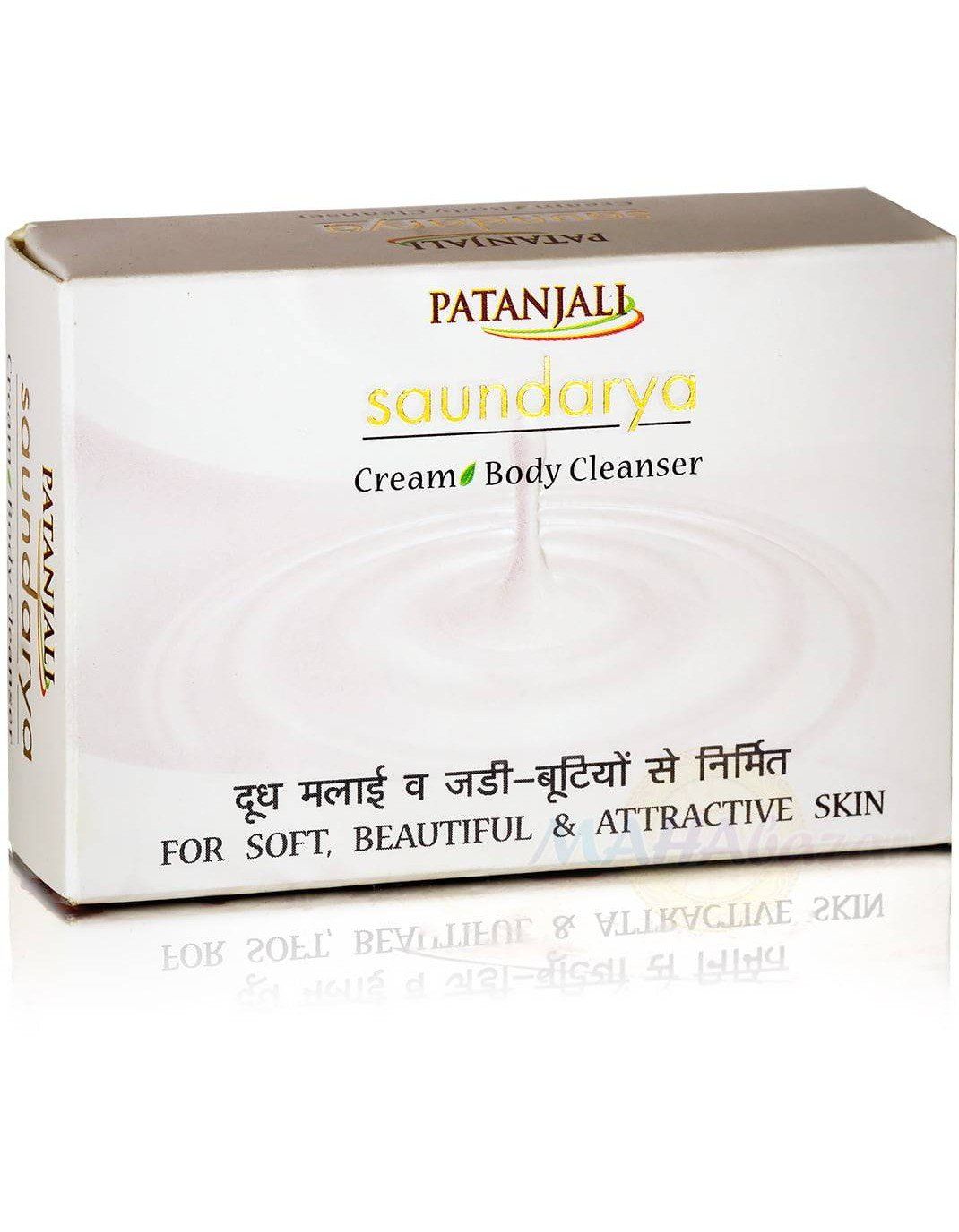 Saundarya Cream Body Cleanser Soap Patanjali (���� ��������� �������� ������ ����������) 75��