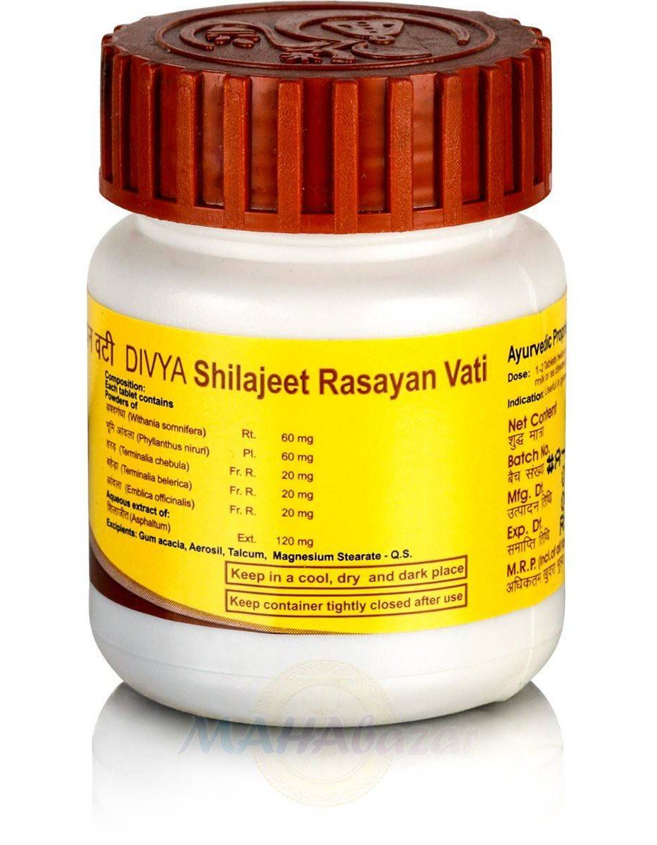 Divya Shilajeet Rasayan Vati Patanjali (����� �������� ������ ���� ����������) (60 ��������)