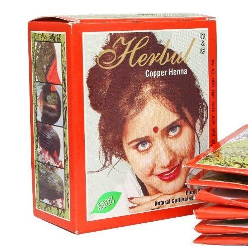 ����������� ��������� ��� Copper Herbal Henna Herbul (������) (6 ��������� �� 10��)