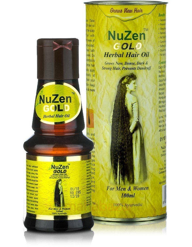 ����� Gold Herbal Hair oil NuZen (���� ����� �����) 100��
